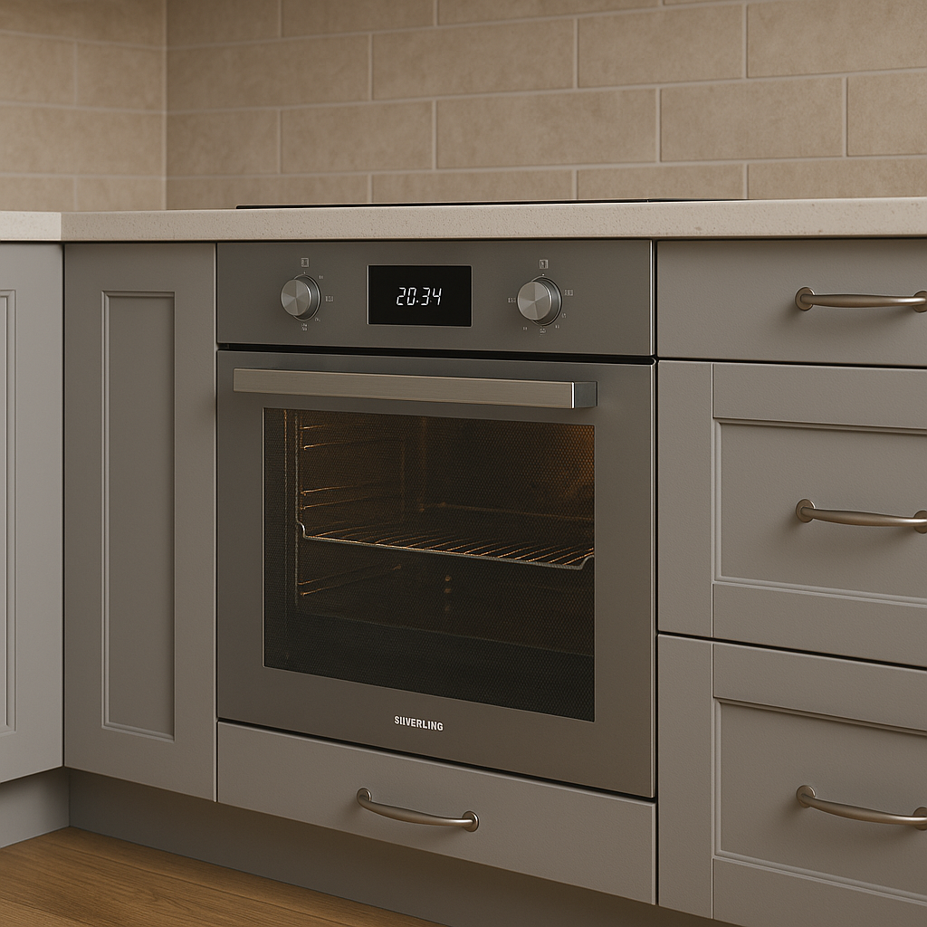 BO 6504 GR - varmluftsovn m. katalyse