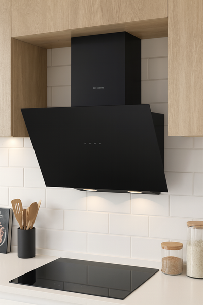 Vægemhætte fra Silverline -  SL 3461 ASK