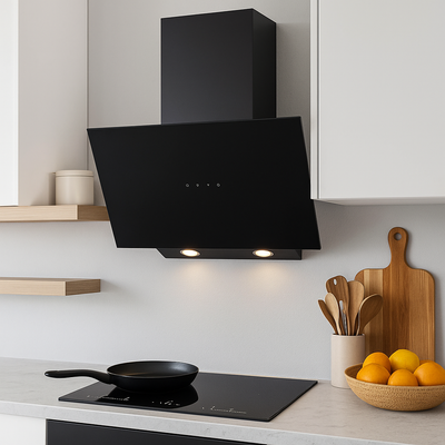 Vægemhætte fra Silverline -  SL 3461 ASK