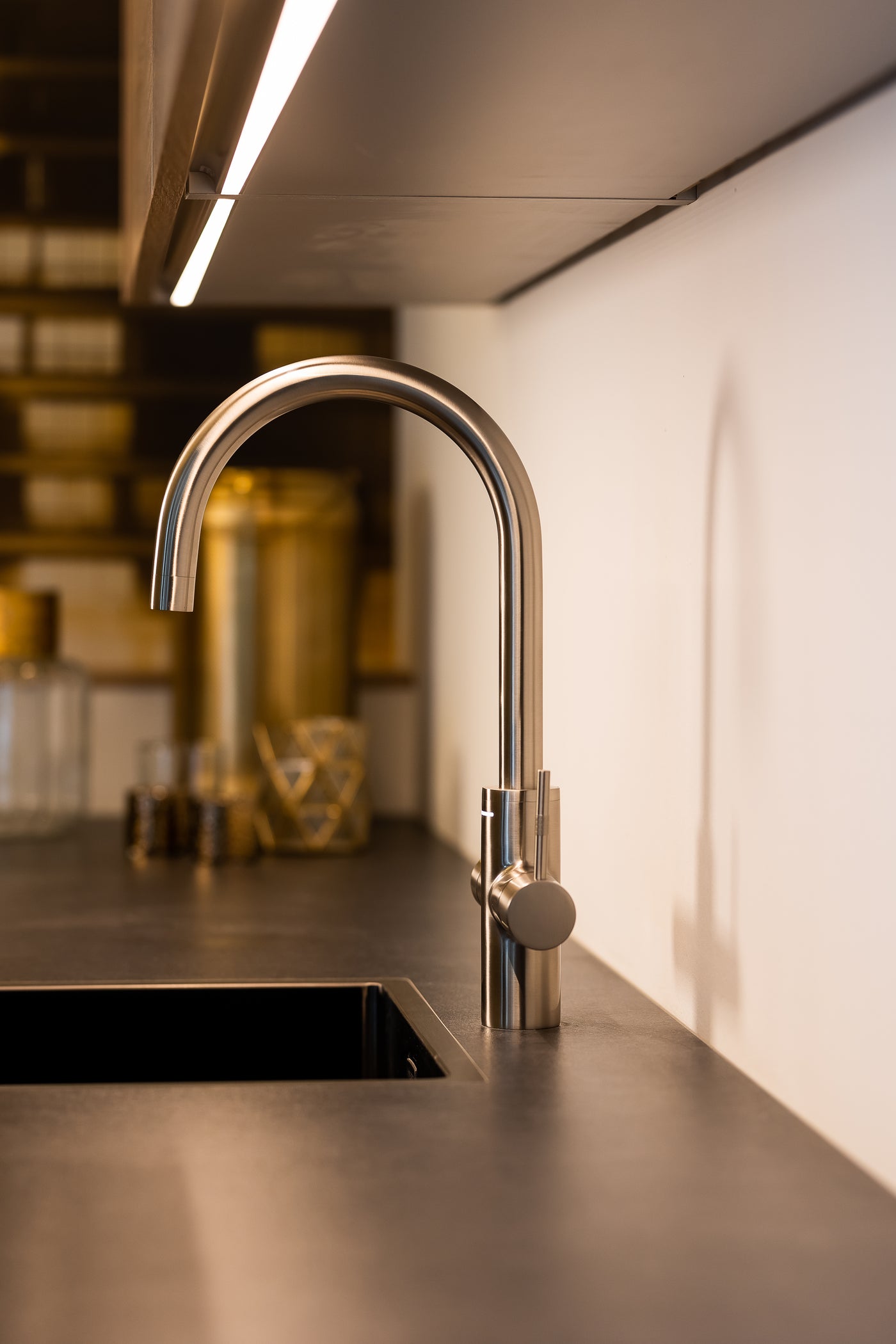 Smart vandhane  - SVS 35 CP børstetstål med udtræk (flex)