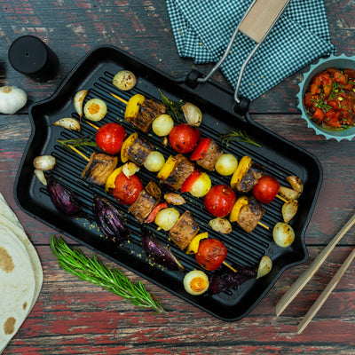 *UTGÅET* GR 3310 - Grillpanne med avtagbart håndtak
